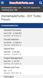 Mobile Screenshot of homemadeturbo.com